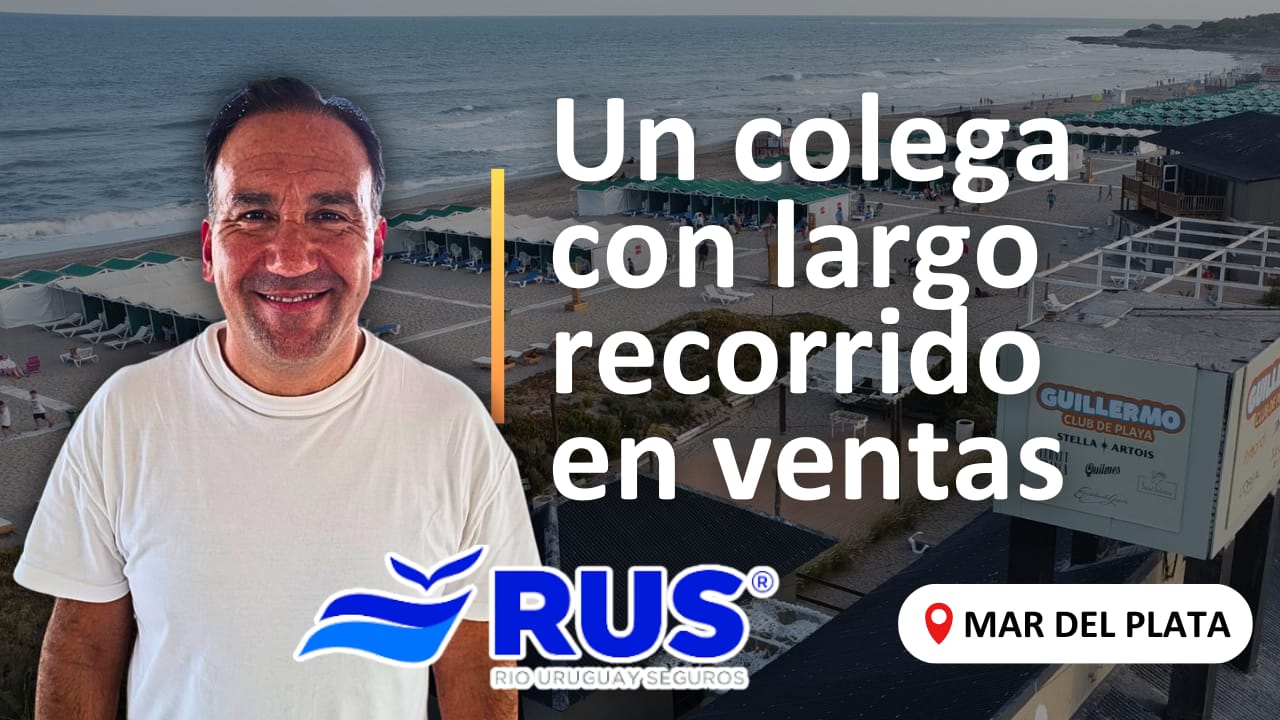 Otro de los amigos que nos acompañaron en la ronda de entrevistas que desarrollamos en el Balneario Guillermo fue el colega Gastón Velázquez, titular de la organización que lleva su apellido, quien cuenta con el apoyo de Río Uruguay Seguros.